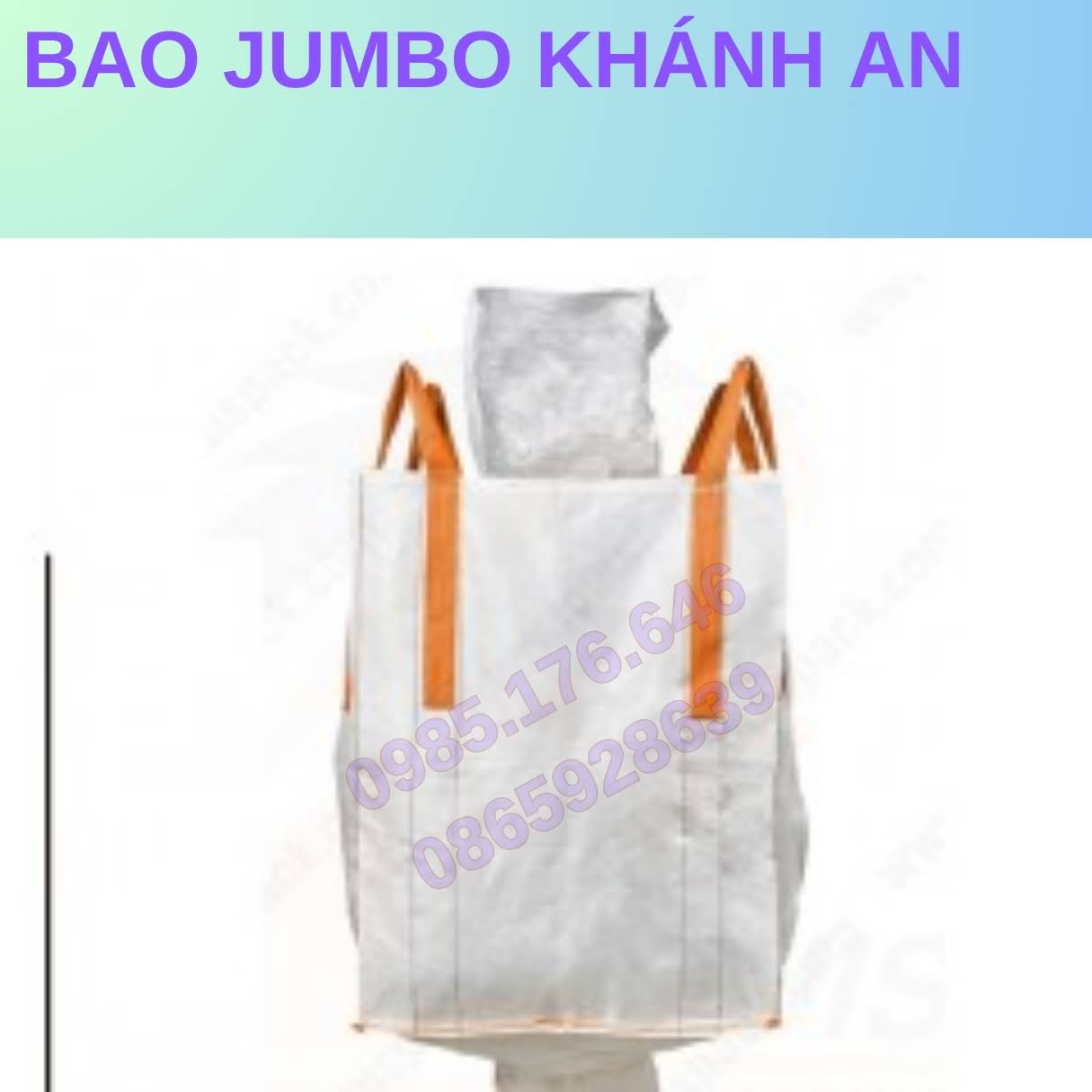 Bao Jumbo Đựng 500kg – Giải Pháp Tiện Lợi Cho Các Ngành Sản Xuất