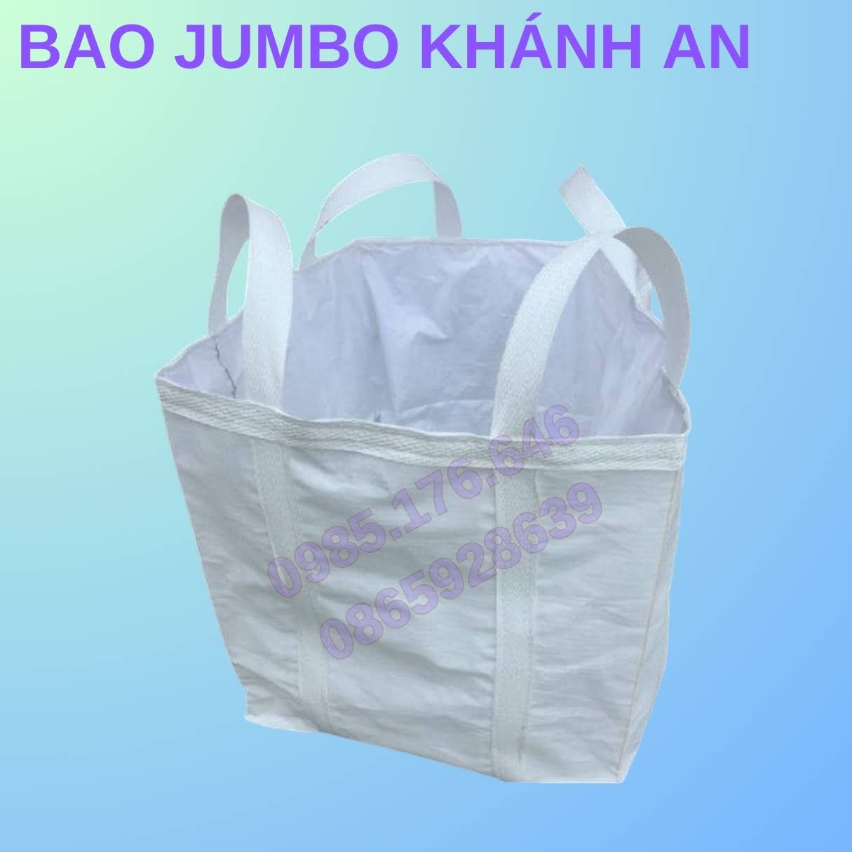 Bao jumbo không nắp đáy xả tại Bắc Kạn – Giải pháp tối ưu cho vận chuyển và lưu trữ