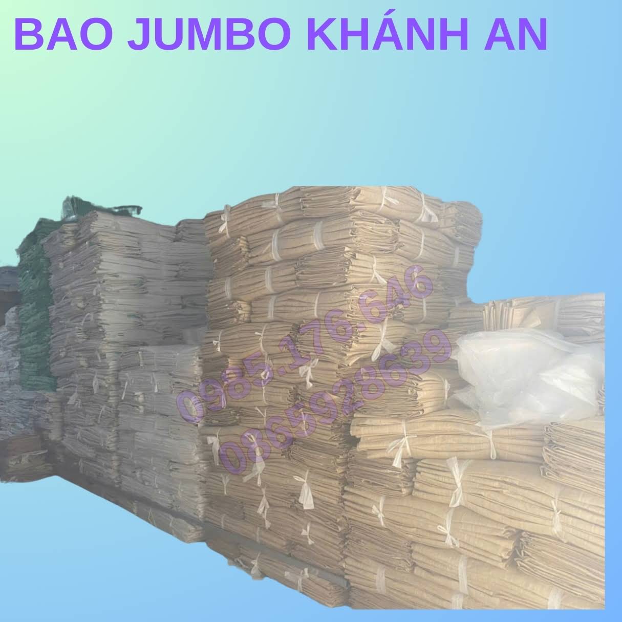 Bao jumbo đựng cát ở Bắc Giang – Giải pháp tiết kiệm và bền bỉ cho bà con xây dựng