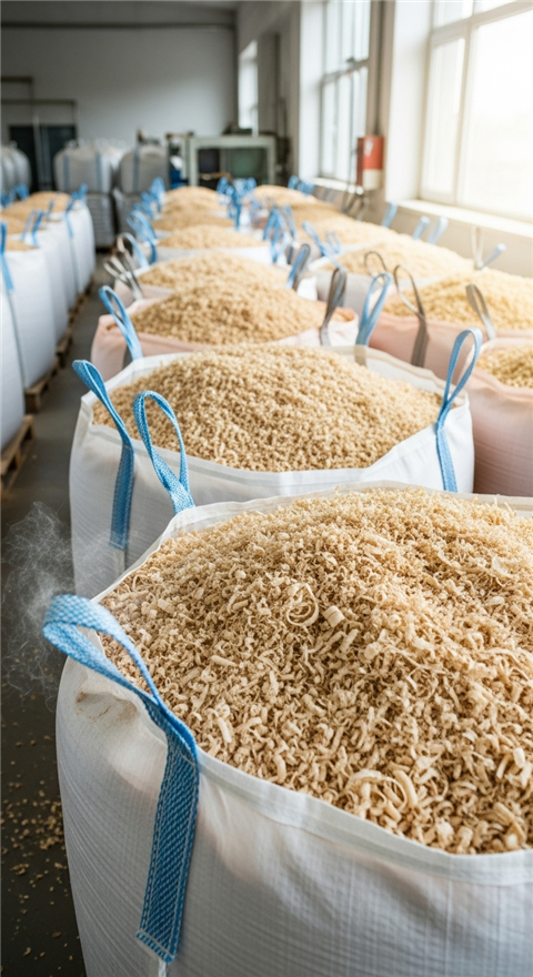 Bao jumbo đựng mùn cưa loại 2